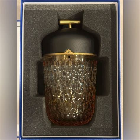 Hermes Saint Louis Folia Portable Lamp Amber 